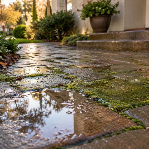 Walkway and patio cleaning